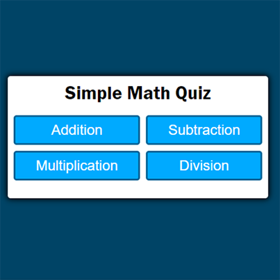 math quiz game trivia